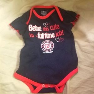 Baby Washington National Onesie